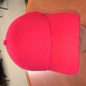 Beechfield Plain Solid Red Baseball Cap Hat New
